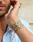 Rectangle Turquoise Bileklik