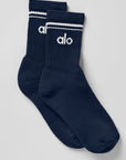 Alo - Unisex Half-Crew Throwback Çorap