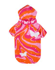 Orange Pink Wave Yağmurluk