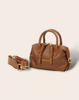 Marcelo X Midi Camel Bag