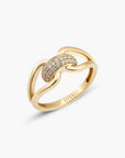 Diamond Interloop Ring