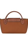 Longchamp Le Pliage Original Pouch With Handle Cognac