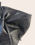 Dyna Black Croco Bag