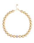 DIAMOND BALL NECKLACE