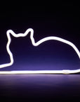 Mustard Sitting Cat Led Işık