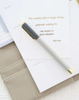 Premium Roller Pen, Gray