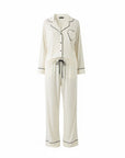 Amour Heart Pijama Ecru