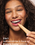 Peachy | 2in1 Renk Veren & Nemlendirici Parlak Lip Balm 10 ml