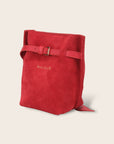 Nomi Red Suede Bag
