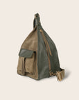 Prism Green Suede Bag