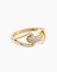 Diamond Interloop Ring