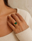 Valentine Yüzük Green