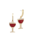 Wine Glass Küpe