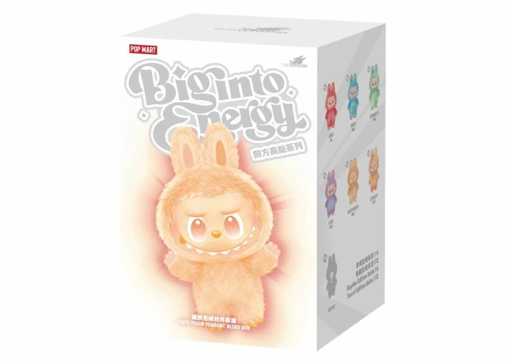 POP MART THE MONSTERS Big into Energy – Vinyl Plush Pendant Blind Box