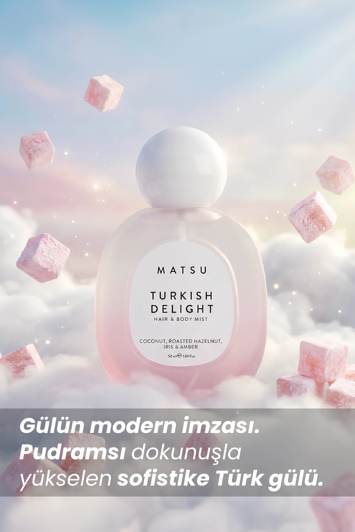 Turkish Delight Saç ve Vücut Misti | Çiçeksi Notalar