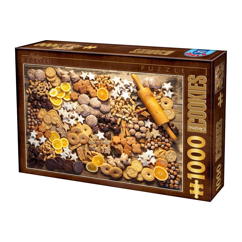 1000 Parça Puzzle – Vintage Cookies Kurabiye Koleksiyonu