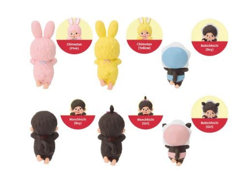 Monchhichi Kippers Dekoratif Mini Figür – Sürpriz Koleksiyon