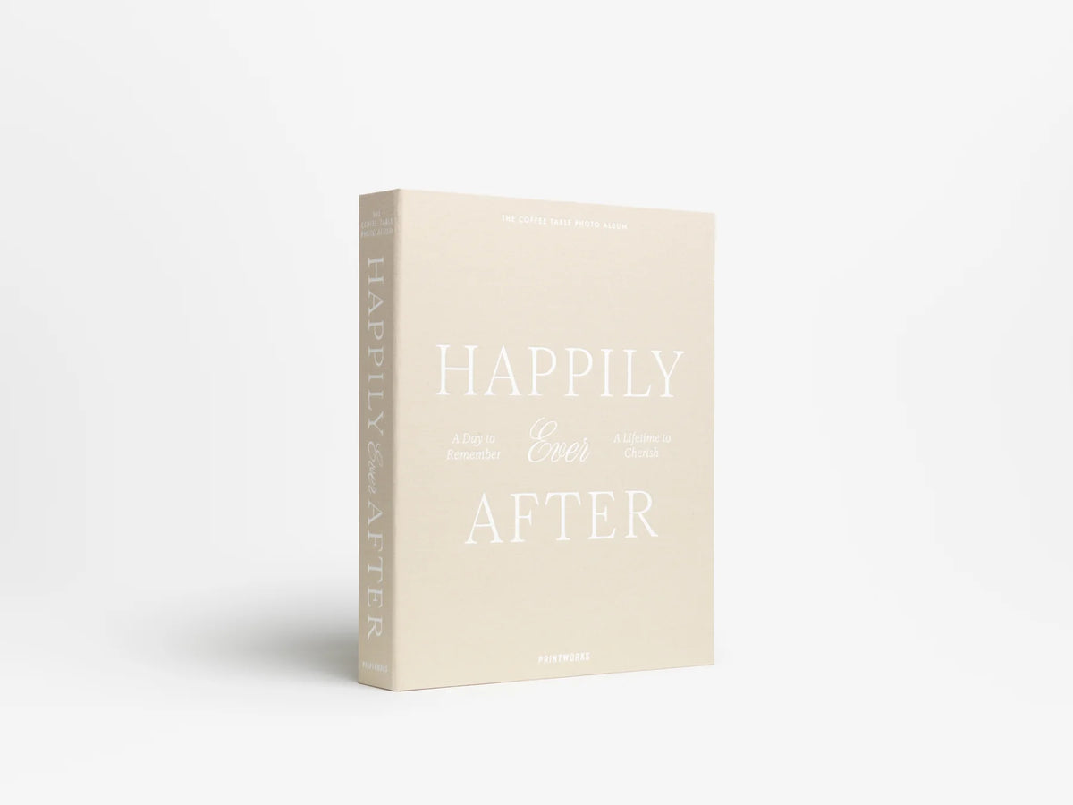 Printworks Fotoğraf Albümü - Happily Ever After Bej