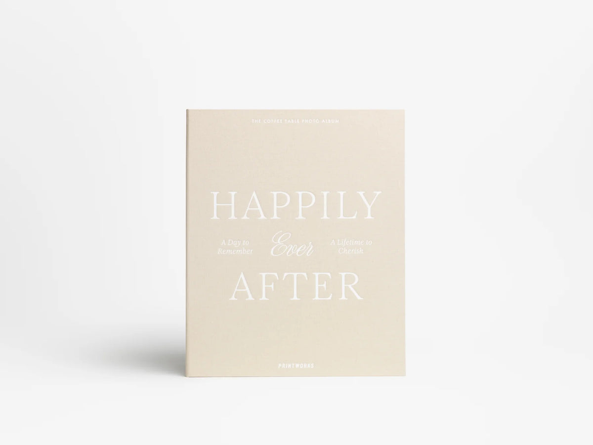 Printworks Fotoğraf Albümü - Happily Ever After Bej