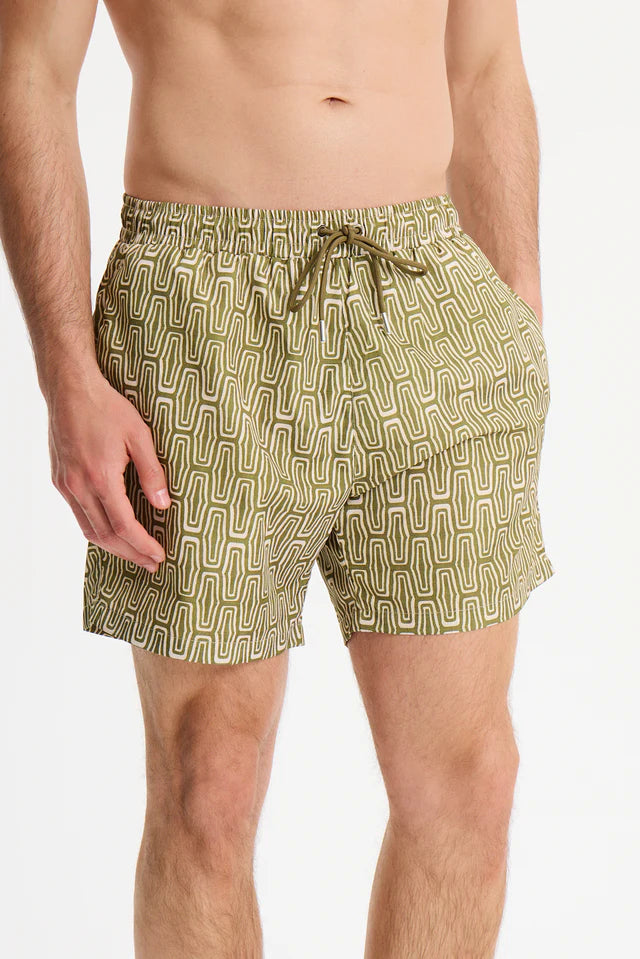 Beach Please Swim Shorts