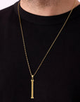 Gold Renkli File Kolye