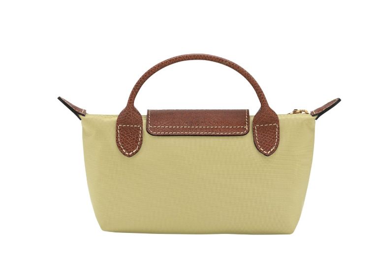 Longchamp Le Pliage Original Pouch with handle Pistachio