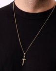 Gold Kılıç Kolye