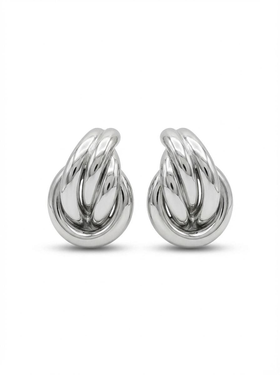 Burgu Silver Küpe