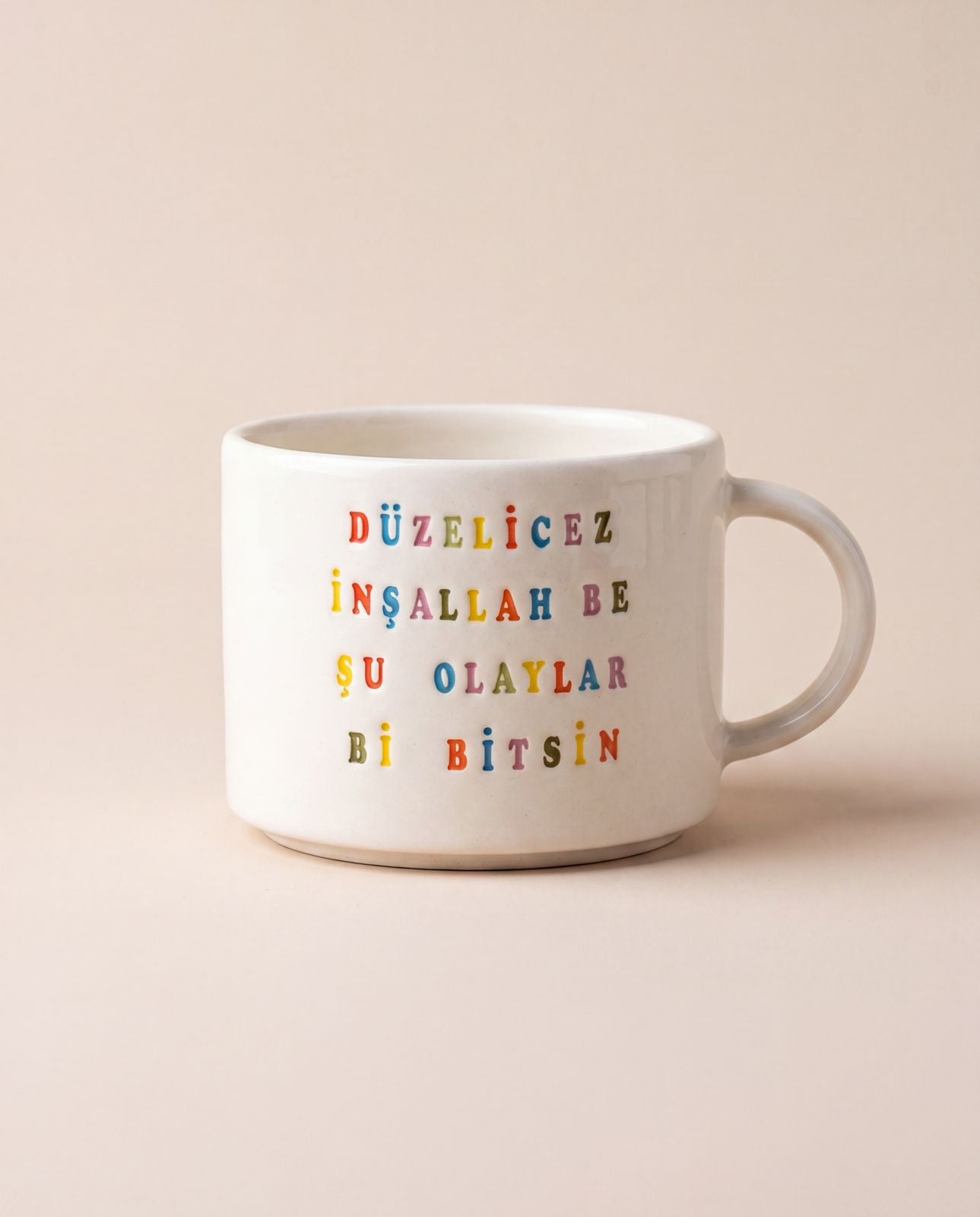 'Düzelicez İnşallah Be' Motto Kupa