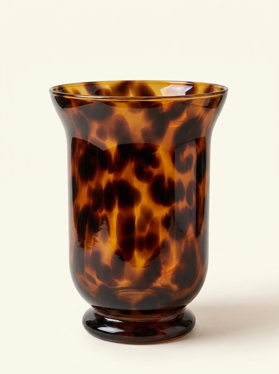 Leopar Desenli Vazo