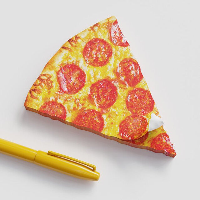 Mustard Pizza Sticky Not Kağıdı