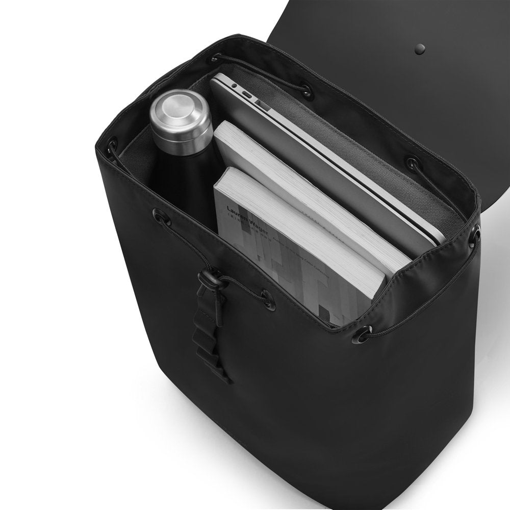 Gaston Luga Dash Bucket Laptop Bölmeli Sırt Çantası 11″/13″ – Siyah