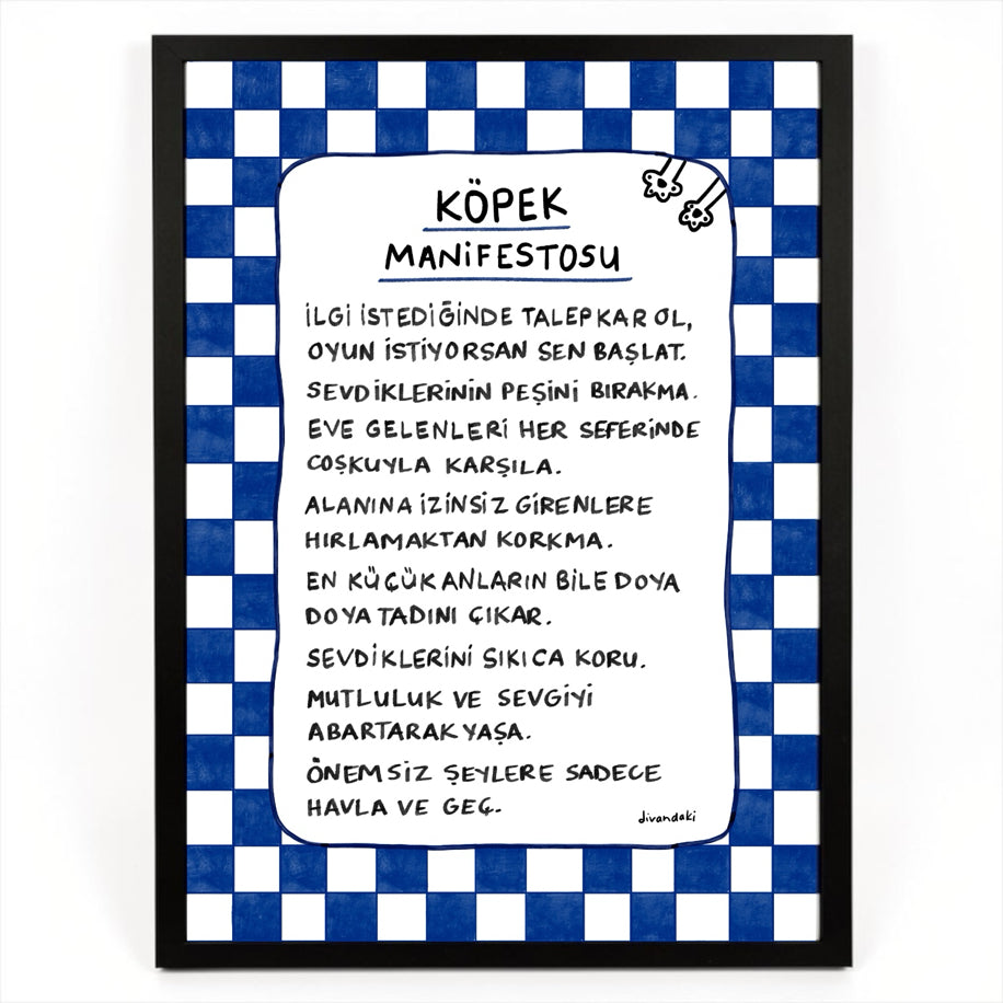 Köpek Manifestosu - Poster