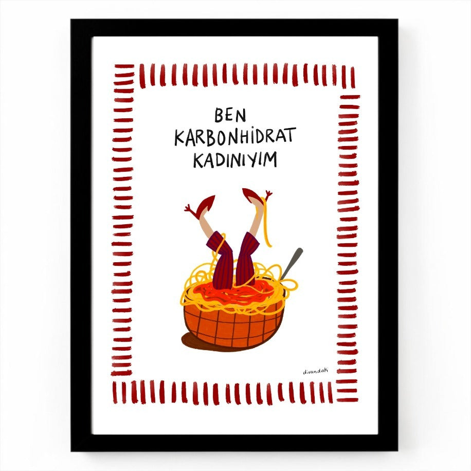 Karnonhidrat Kadını - Poster