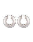 EMMY MIDI SILVER HOOP