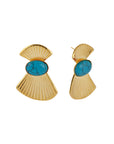 FAN TURQUOISE EARRING