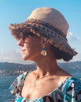 FAN TURQUOISE EARRING