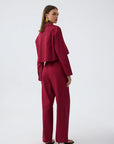 EASE PANTS BORDEAUX