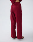 EASE PANTS BORDEAUX