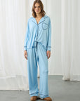 Amour Heart Pijama Blue