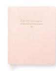 Baby Book, Pale Pink