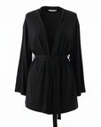 Chloe Kimono Dress Black