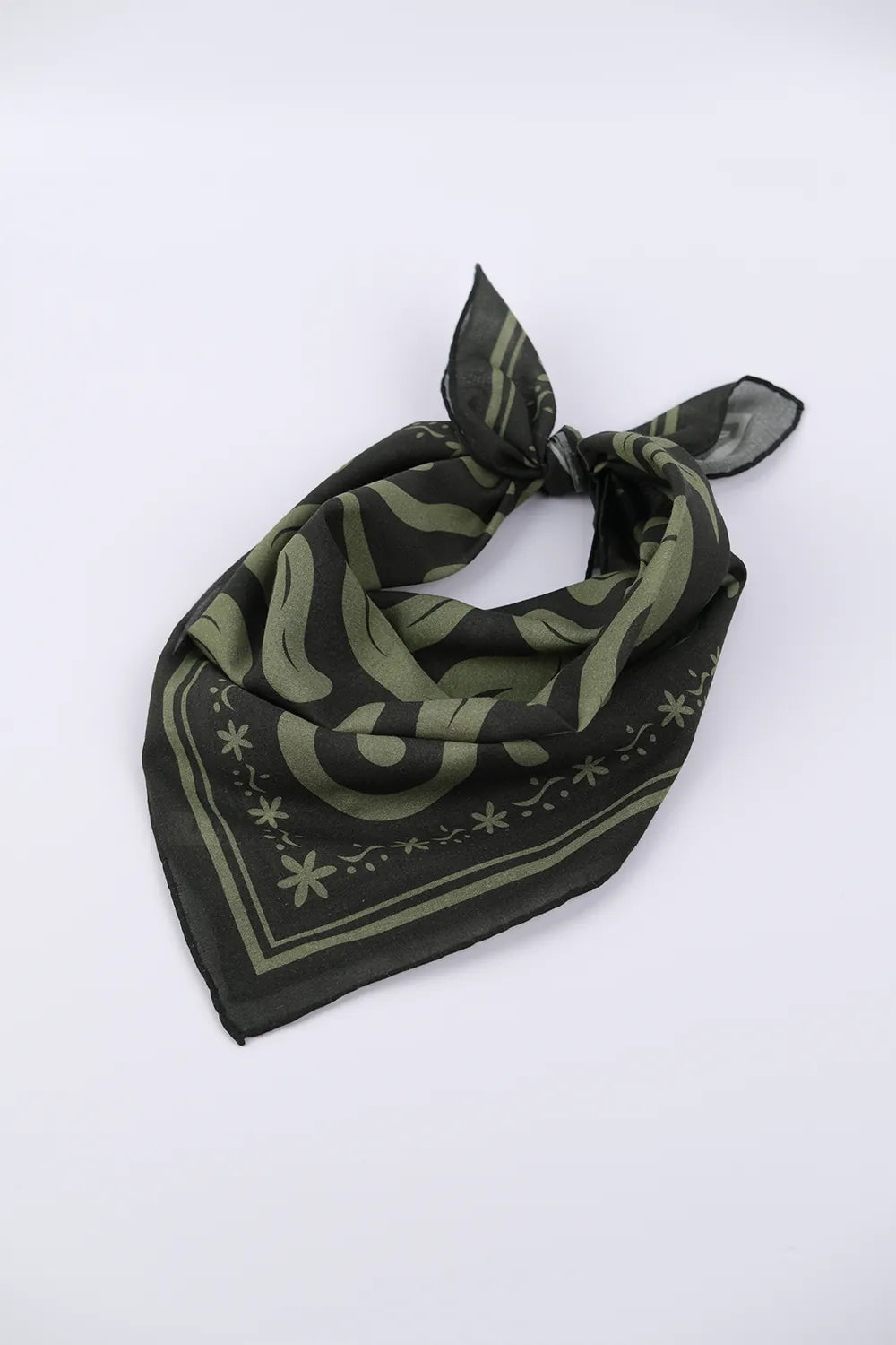 Olive and Top Bandana