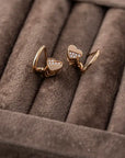 Crest Heart Küpe