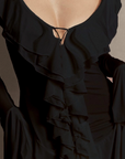 Rosalin Siyah Elbise