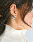 SILVER LOVE EARRING