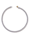 SILVER TWISTED CHOKER