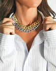 STACY GOLD NECKLACE
