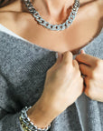 STACY SILVER NECKLACE