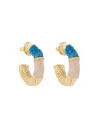 ZOE NAVY HOOP
